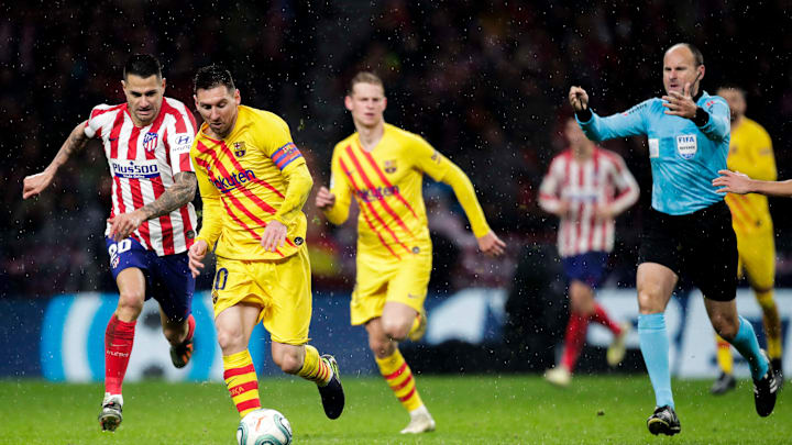 Atletico Madrid v FC Barcelona - La Liga Santander