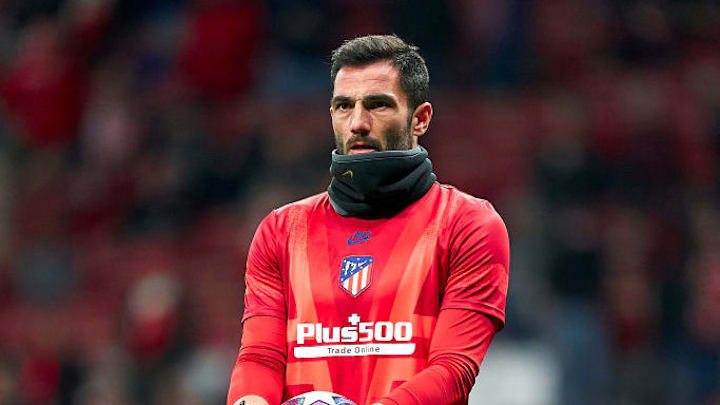 Adán lleva dos temporadas como suplente de Jan Oblak