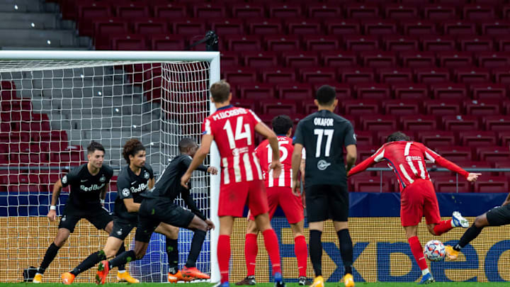 João Félix marcó el segundo y el tercer gol del Atleti - Salzburg