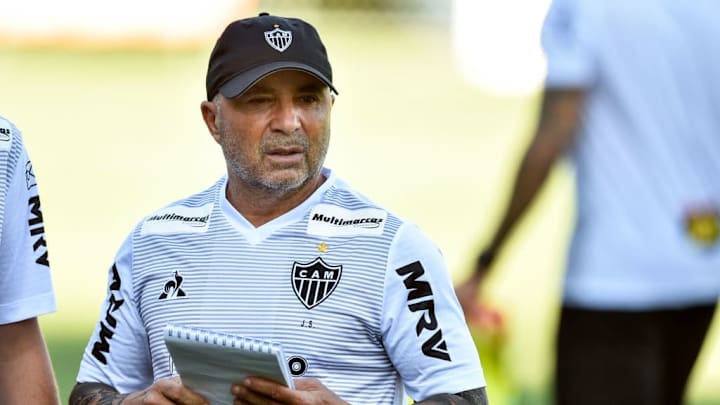 Atletico Mineiro Presents New Coach Jorge Sampaoli