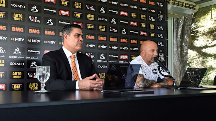 Atletico Mineiro Presents New Coach Jorge Sampaoli