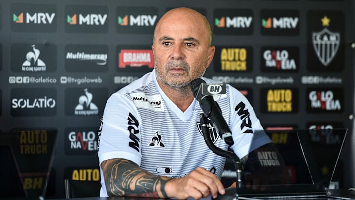 Atletico Mineiro Presents New Coach Jorge Sampaoli