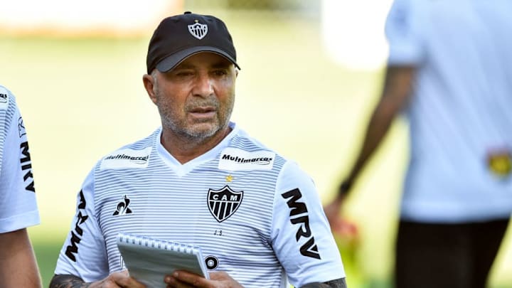 Atletico Mineiro Presents New Coach Jorge Sampaoli