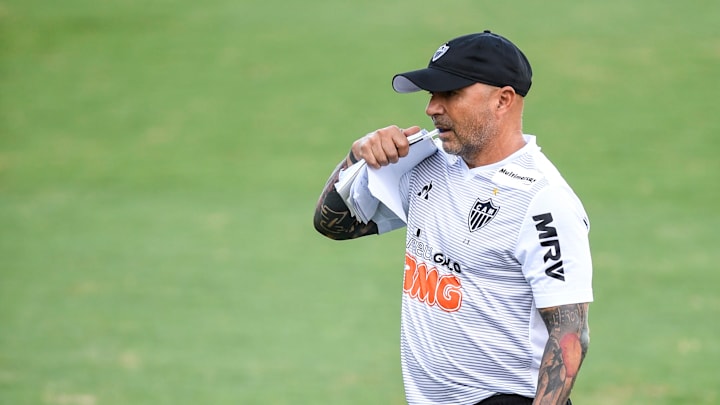 Atletico Mineiro Presents New Coach Jorge Sampaoli