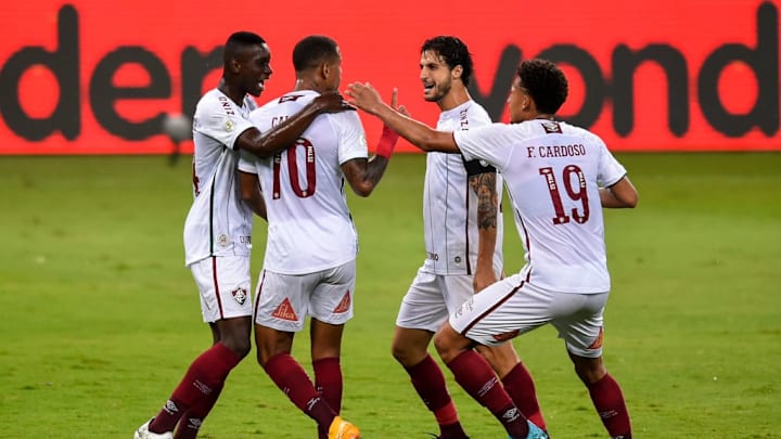 Atletico Mineiro v Fluminense Play Behind Closed Doors Amidst the Coronavirus (COVID - 19) Pandemic