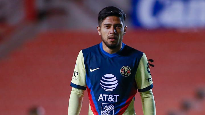 El jugador del América Sergio Díaz. El jugador del América Sergio Díaz.