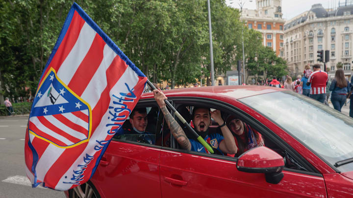 Le supporter de l'Atlético de Madrid était en voiture au moment du drame. Le supporter de l'Atlético de Madrid était en voiture au moment du drame.