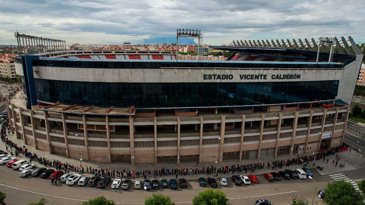 El Vicente Calderón fue clausurado en 2017