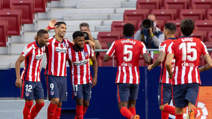 El Atlético lidera LaLiga en este inicio de 2021 con Suárez como Pichichi