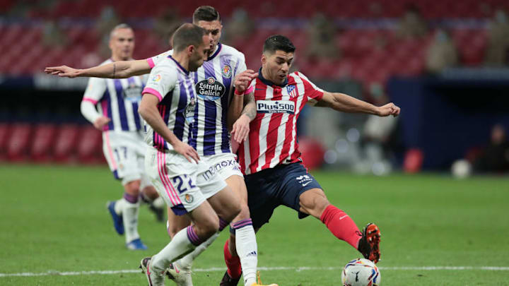 Luis Suarez Javi Sanchez Nacho Martinez Atlético de Madrid Real Valladolid LaLiga