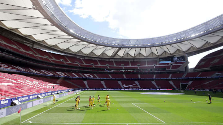 LaLiga no Wanda Metropolitano.