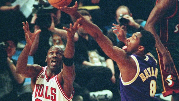 Michael Jordan y Kobe Bryant se vieron las caras en el Juego de Estrellas de 1998