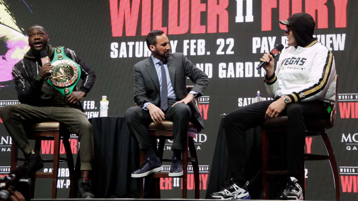 Deontay Wilder and Tyson Fury talk trash before their big rematch Deontay Wilder and Tyson Fury talk trash before their big rematch