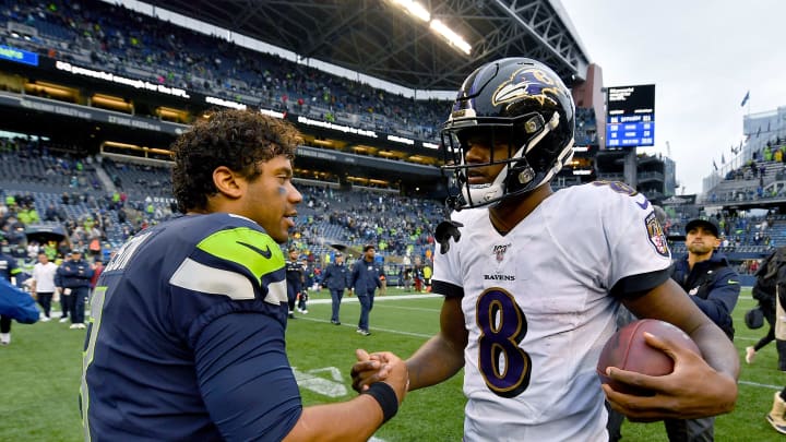 Russell Wilson and Lamar Jackson