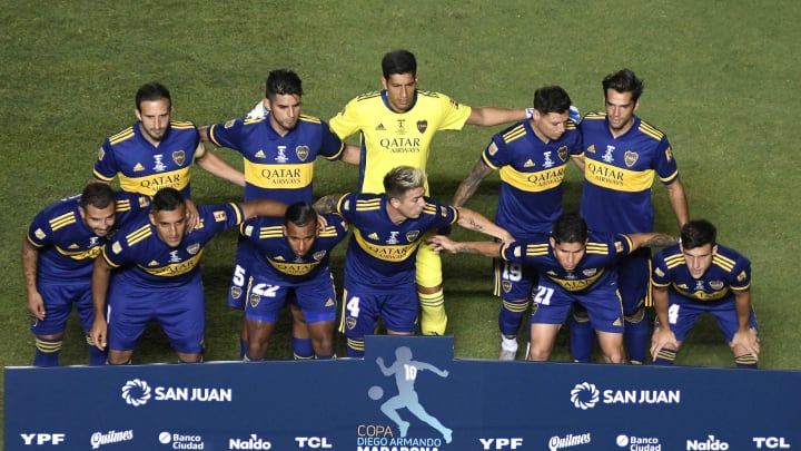 Banfield v Boca Juniors - Copa Diego Maradona 2020 Final - Los XI de Boca. Banfield v Boca Juniors - Copa Diego Maradona 2020 Final - Los XI de Boca.