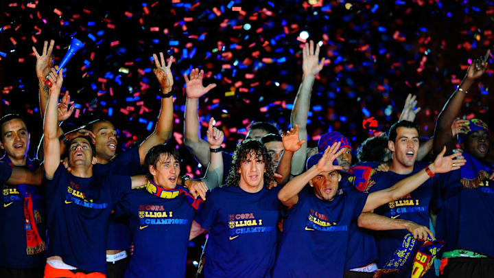 Barcelona Celebrates UEFA Champions League Victory