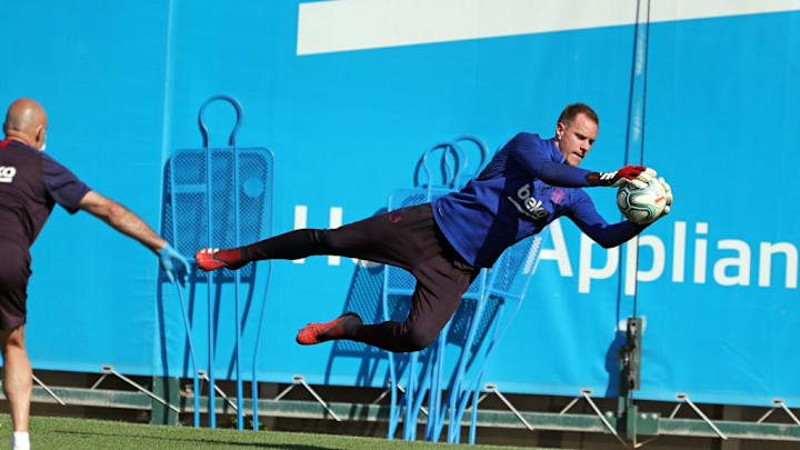 Barcelona Players Return To Training Following Coronavirus Lockdown