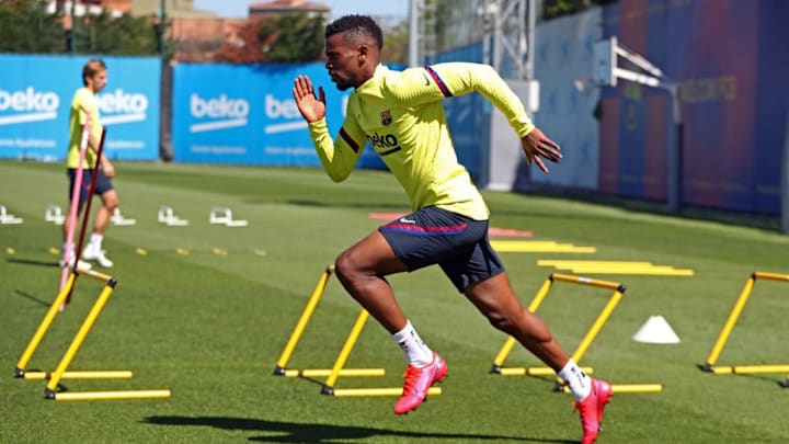 Barcelona Players Return To Training Following Coronavirus Lockdown