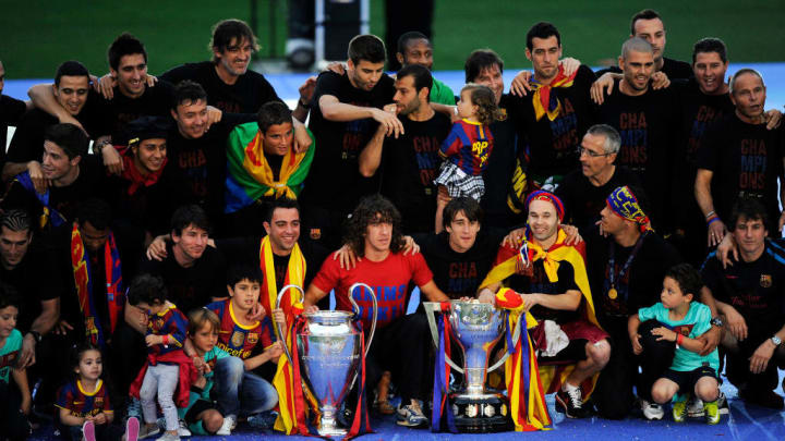 Barcelona Return Home Victorious With Champions League Trophy