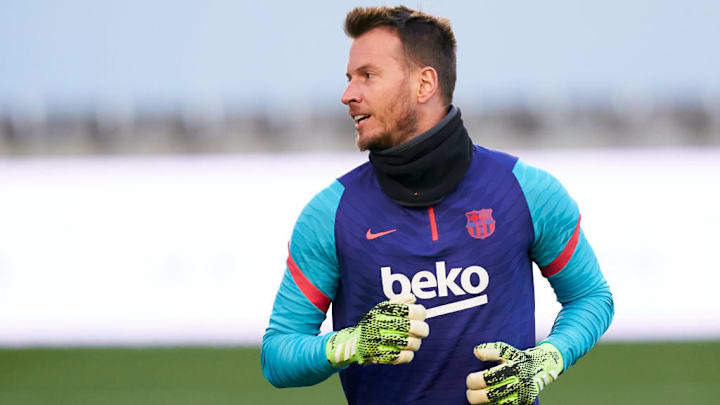 Barcelona Training Session