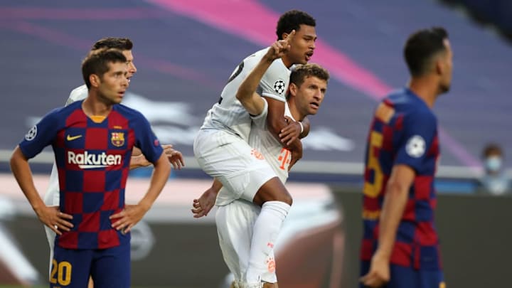 Serge Gnabry, Thomas Mueller