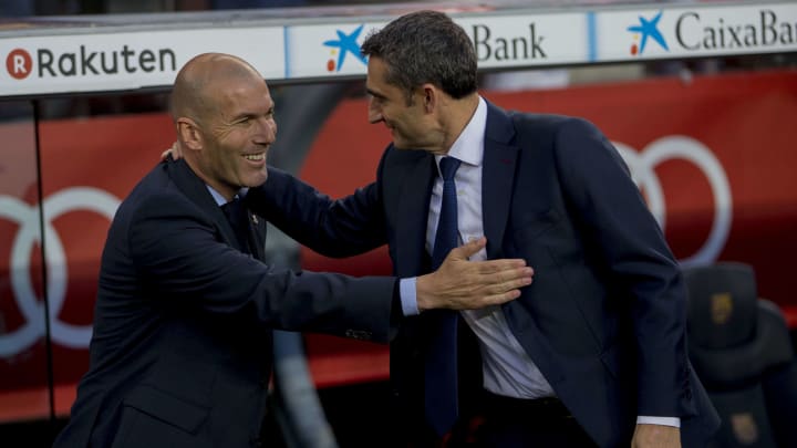 Zidane e Ernesto Valverde estão livre no mercado. Zidane e Ernesto Valverde estão livre no mercado.