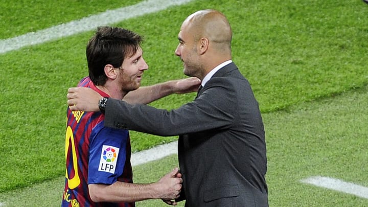 Barcelona's Argentinian forward Lionel M Barcelona's Argentinian forward Lionel M
