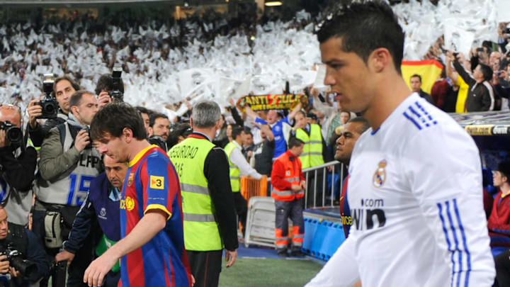 El Barcelona venció al Real Madrid en el último partido de liga del 2011