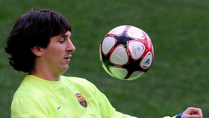 Barcelona's Argentinian forward Lionel M