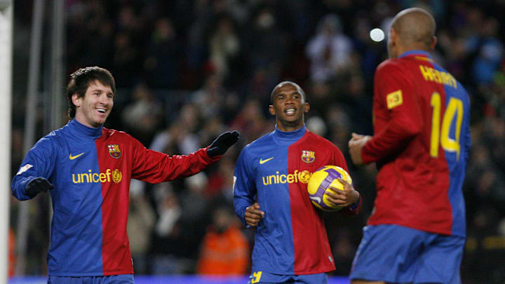 Messi, Eto'o e Henry