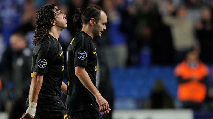 Barcelona's Spanish defender Carles Puyo
