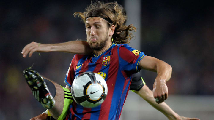 Barcelona's Ukrainian defender Dmytro Ch