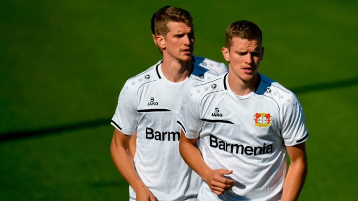Lars y Sven Bender, jugador del Bayer Leverkusen