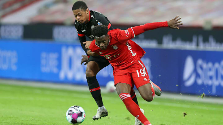 Alphonso Davies ließ Leon Bailey keine Chance
