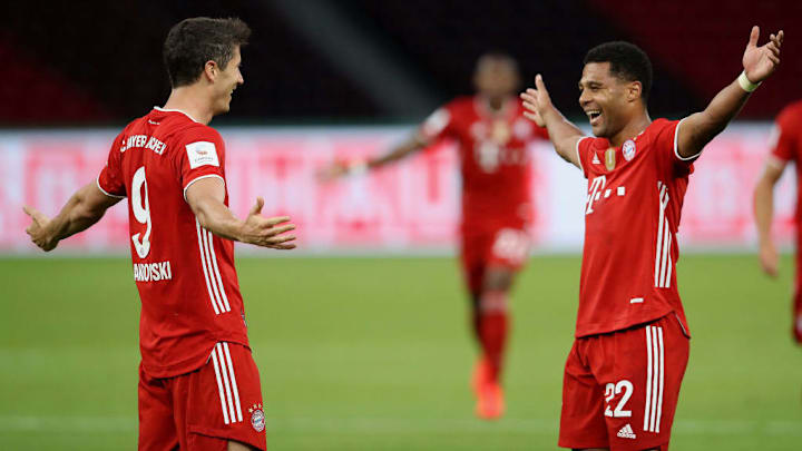 Traumduo Lewandowski und Gnabry