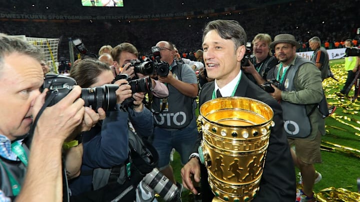 Da war die Welt für Niko Kovac noch in Ordnung: Pokalsieger 2018