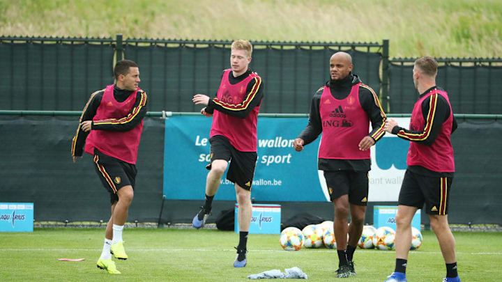 Belgium Press Conference & Training Session