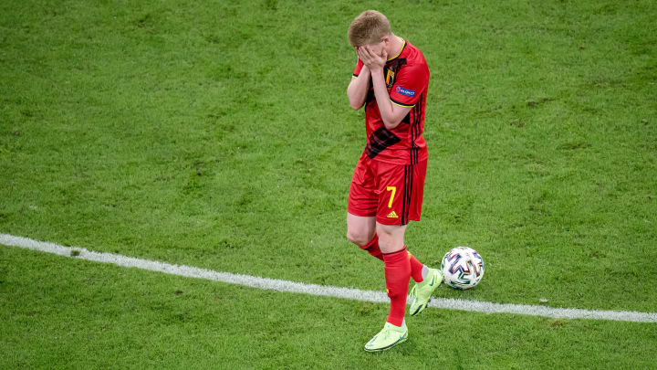 Kevin De Bruyne a joué blessé face à l'Italie Kevin De Bruyne a joué blessé face à l'Italie