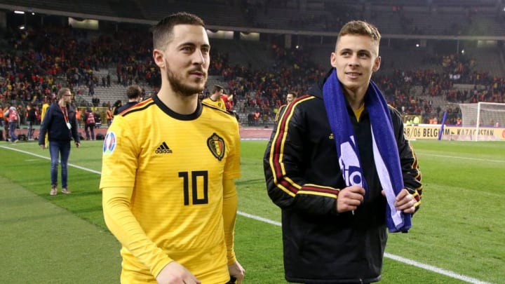 Los hermanos Hazard son internacionales con Bélgica