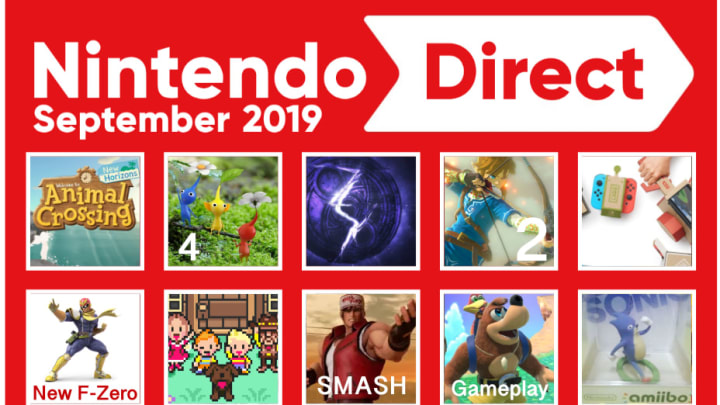 Nintendo Direct Bingo Template : Nintendo Direct Bingo 2 13 19 Nintendo