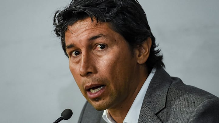 Boca Juniors Presents New Signing Carlos Zambrano Boca Juniors Presents New Signing Carlos Zambrano