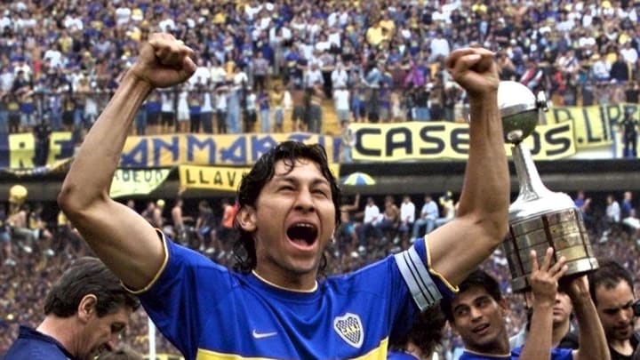 Boca Juniors soccer player, Colombian Jorge Bermud