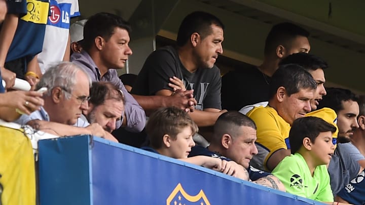 Riquelme sigue sin dar declaraciones Riquelme sigue sin dar declaraciones