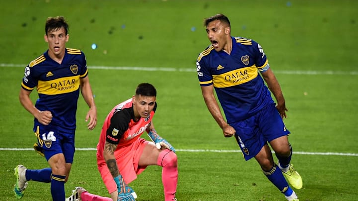 Ábila volvió a convertir para Boca ante Lanús.