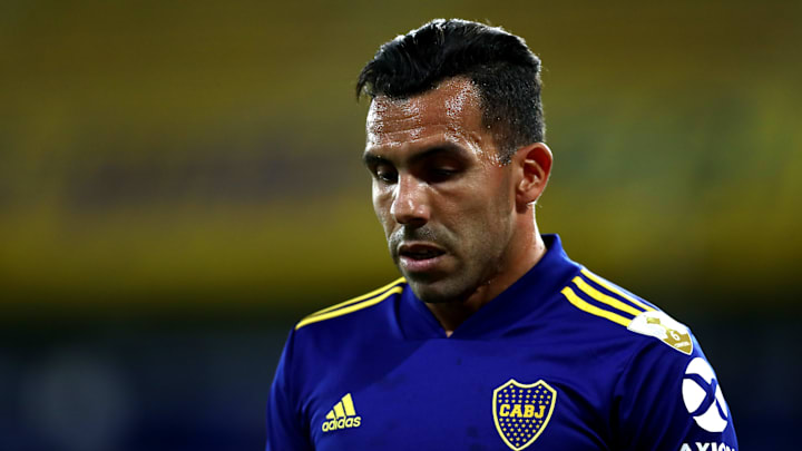 El jugador Carlos Tévez. El jugador Carlos Tévez.
