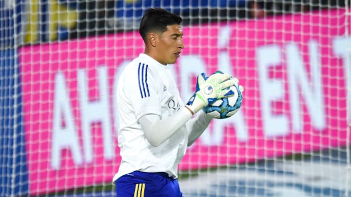 El portero Esteban Andrada. El portero Esteban Andrada.