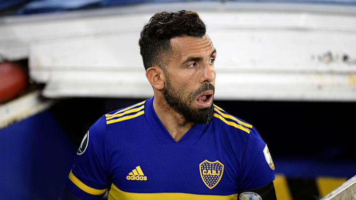 Boca Juniors v The Strongest - Copa CONMEBOL Libertadores - Carlos Tevez.