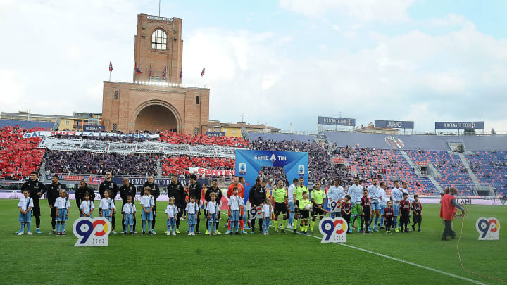 Una vista dello stadio "Renato Dall'Ara" di Bologna