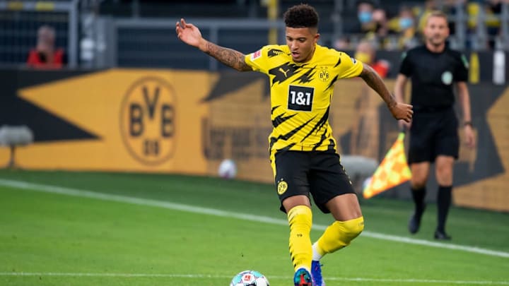 Sancho sigue jugando los encuentros de Bundesliga con el BVB
