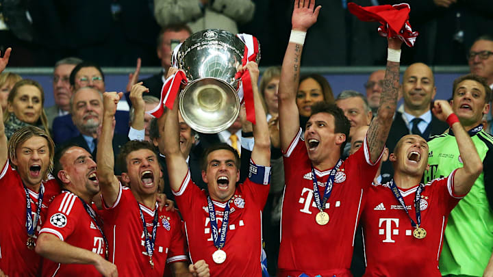 Ein Jahr nach der Pleite gegen Chelsea feierte der FC Bayern das Triple
